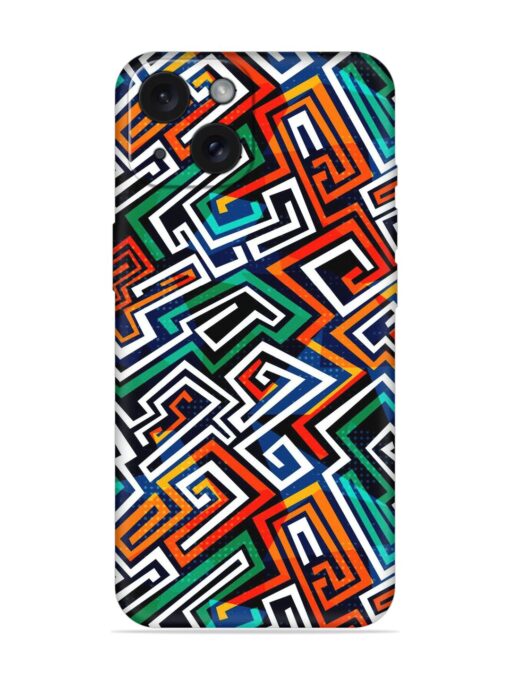 Abstract Maze Seamless Soft Silicone Case Zapvi