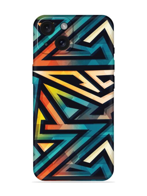 Colored Geometric Seamless Soft Silicone Case Zapvi