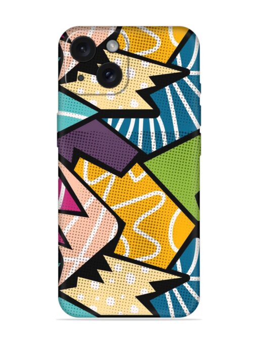 Colorful Abstract Geometric Soft Silicone Case Zapvi