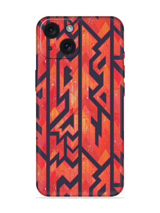 Red Color Tribal Soft Silicone Case Zapvi