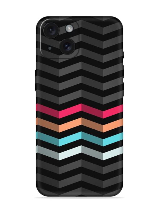 Colorful Stripes Zigzag Soft Silicone Case Zapvi