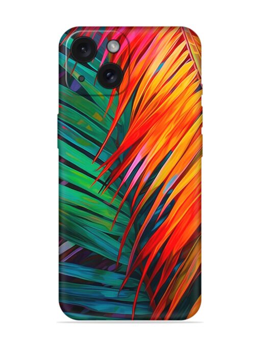 Painted Tropical Leaves Soft Silicone Case Zapvi