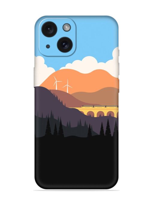 Minimal Mountain Vector Soft Silicone Case Zapvi