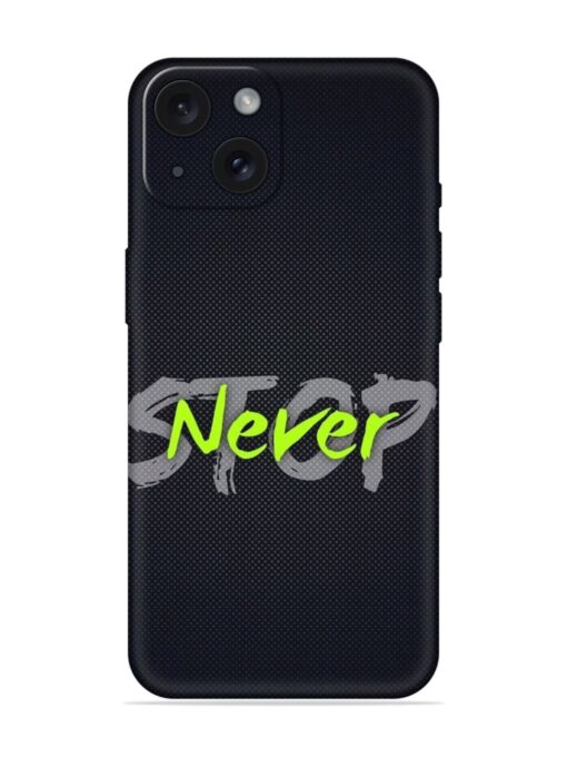 Never Stop Soft Silicone Case Zapvi