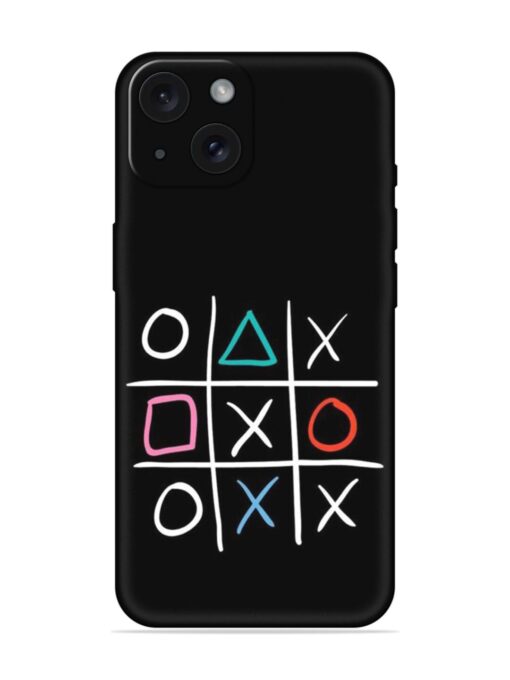 Super Neon Tic-Tac-Toe Soft Silicone Case Zapvi