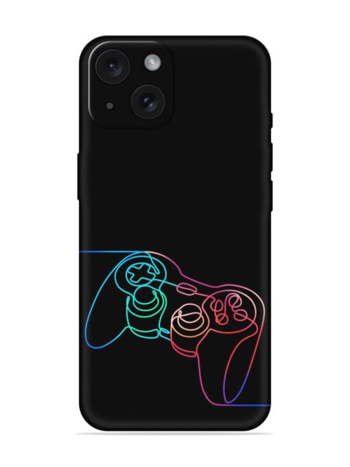 Neon Controller Art Soft Silicone Case Zapvi