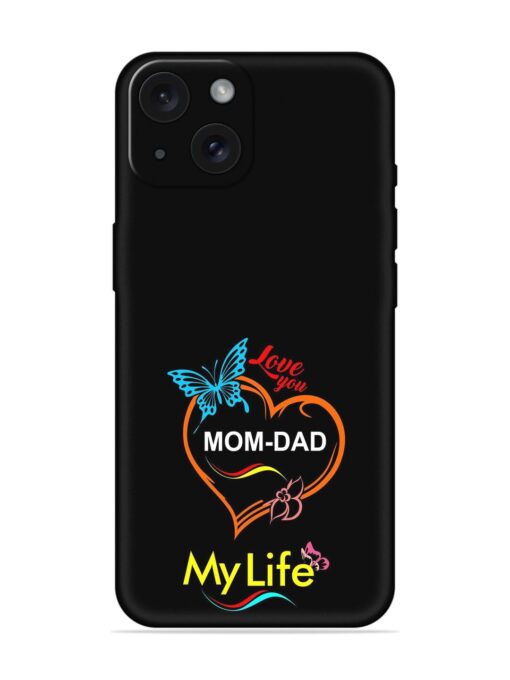 Love You Mom Dad Soft Silicone Case Zapvi