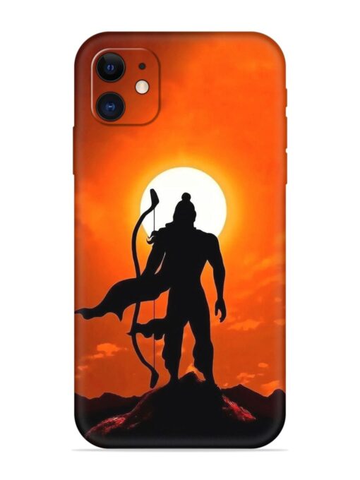 Shree Ram Embossed Soft Silicone Case for Apple Iphone 11 Zapvi