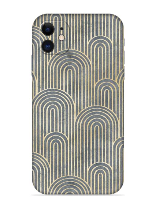 Art Deco Style Embossed Soft Silicone Case for Apple Iphone 11 Zapvi