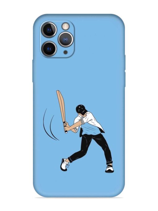 Cricket Gully Boy Embossed Soft Silicone Case for Apple Iphone 11 Pro Zapvi