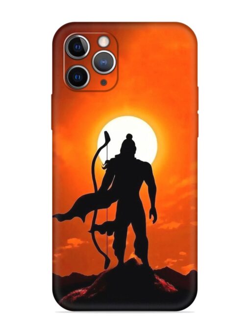 Shree Ram Embossed Soft Silicone Case for Apple Iphone 11 Pro Zapvi