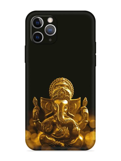 Lord Ganesha Indian Festival Embossed Soft Silicone Case for Apple Iphone 11 Pro Zapvi