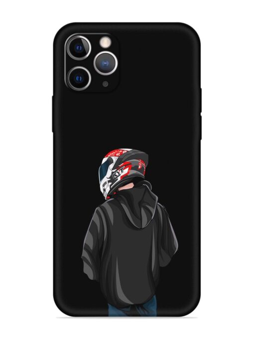 Motorcycle Rider Embossed Soft Silicone Case for Apple Iphone 11 Pro Zapvi