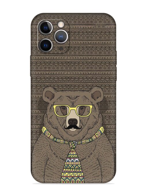 Grizzly Bear Embossed Soft Silicone Case for Apple Iphone 11 Pro Zapvi