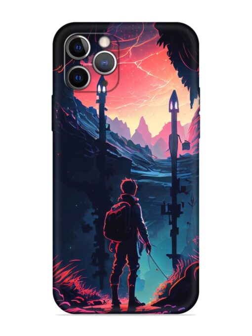 Cgs Artwork Embossed Soft Silicone Case for Apple Iphone 11 Pro Zapvi