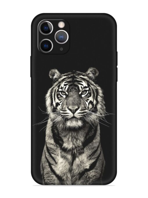 Tiger Art Embossed Soft Silicone Case for Apple Iphone 11 Pro Zapvi