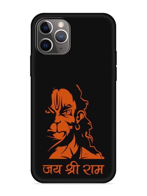 Angry Hanuman Embossed Soft Silicone Case for Apple Iphone 11 Pro Max Zapvi