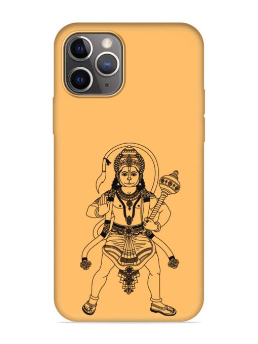 Indian God Hanuman Embossed Soft Silicone Case for Apple Iphone 11 Pro Max Zapvi