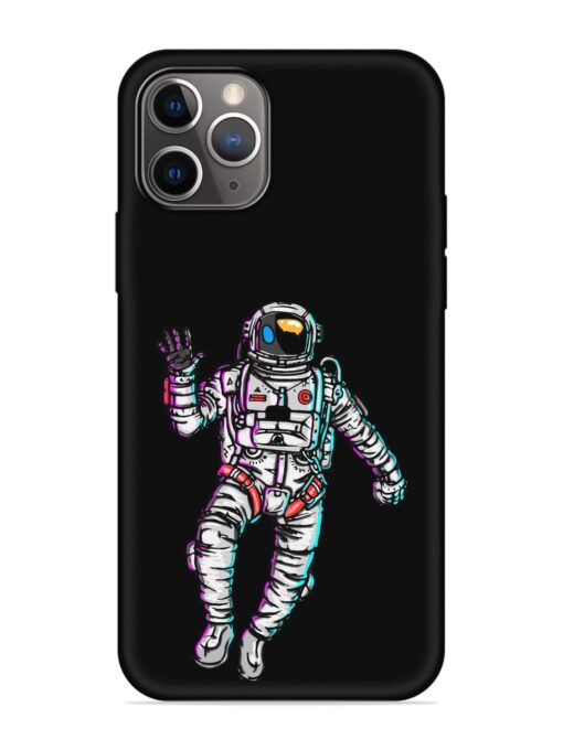 Spaceman Embossed Soft Silicone Case for Apple Iphone 11 Pro Max Zapvi