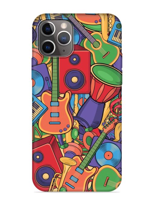 Colorful Music Art Embossed Soft Silicone Case for Apple Iphone 11 Pro Max Zapvi