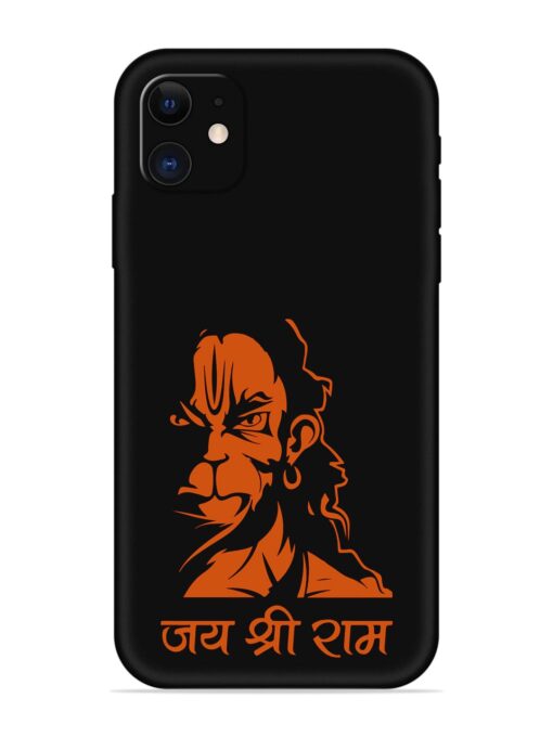 Angry Hanuman Embossed Soft Silicone Case for Apple Iphone 12 Zapvi