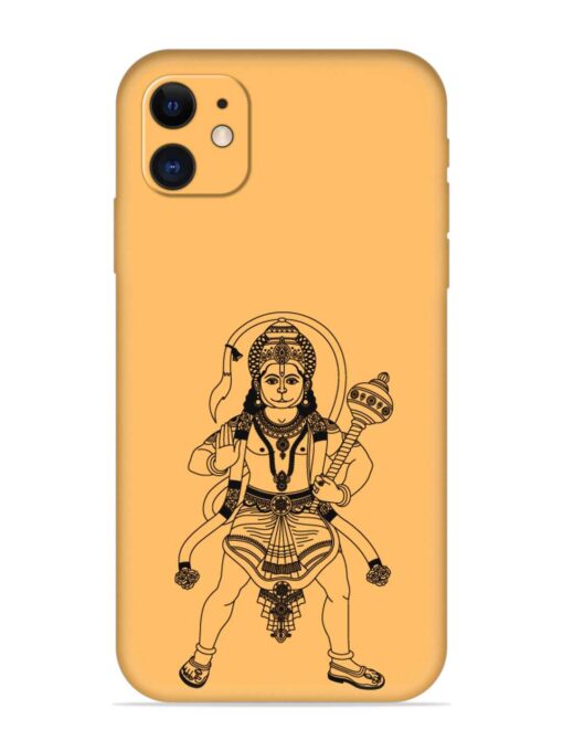 Indian God Hanuman Embossed Soft Silicone Case for Apple Iphone 12 Zapvi