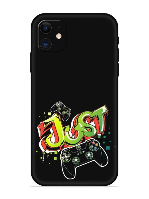 Graffiti Gamepad Illustration Embossed Soft Silicone Case for Apple Iphone 12 Zapvi