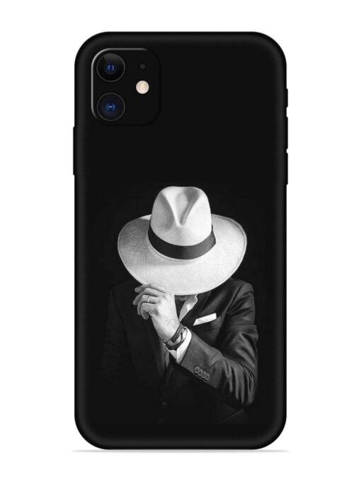 Men Under Hat Embossed Soft Silicone Case for Apple Iphone 12 Zapvi