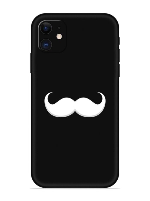 Mustache Vector Embossed Soft Silicone Case for Apple Iphone 12 Zapvi