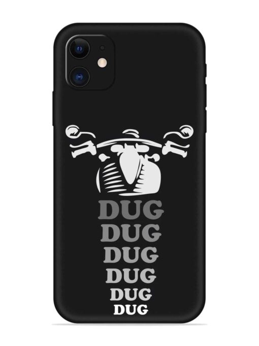 Dug Dug Dug Embossed Soft Silicone Case for Apple Iphone 12 Mini Zapvi