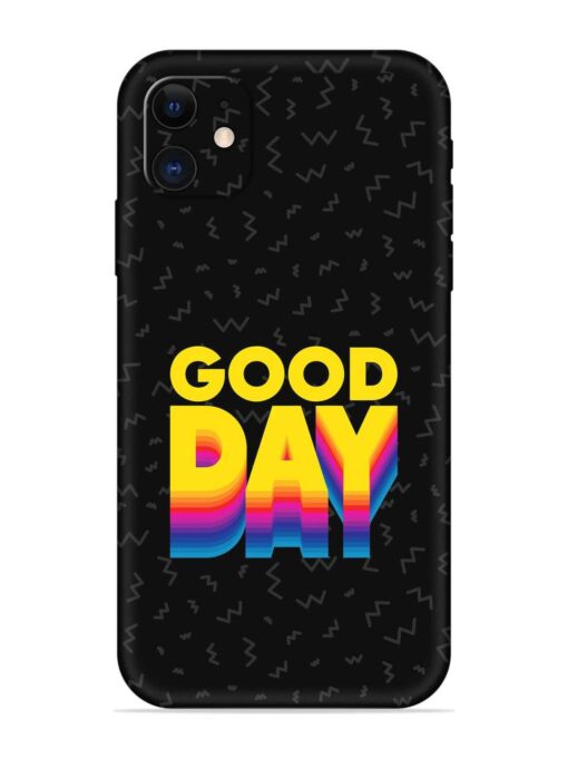 Good Day Embossed Soft Silicone Case for Apple Iphone 12 Mini Zapvi