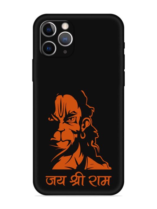 Angry Hanuman Embossed Soft Silicone Case for Apple Iphone 12 Pro Max Zapvi