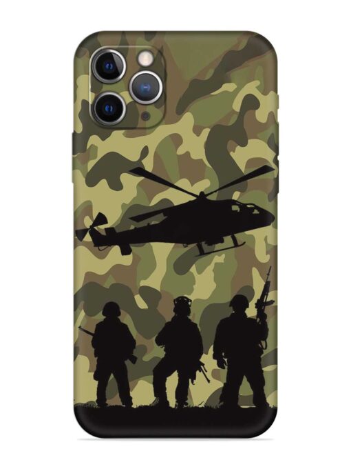 Army Heros Embossed Soft Silicone Case for Apple Iphone 12 Pro Max Zapvi