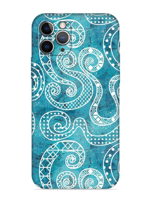 Vintage Curved Seamless Embossed Soft Silicone Case for Apple Iphone 12 Pro Max Zapvi