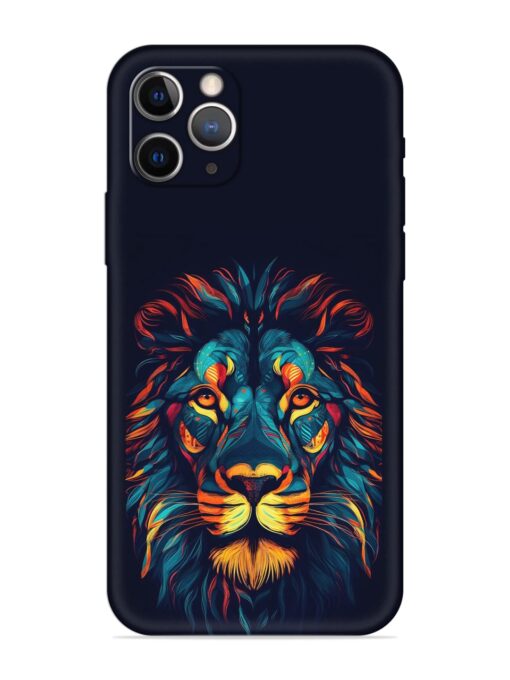 Colorful Lion Embossed Soft Silicone Case for Apple Iphone 12 Pro Max Zapvi