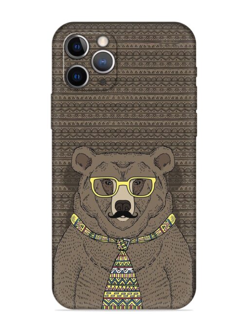 Grizzly Bear Embossed Soft Silicone Case for Apple Iphone 12 Pro Max Zapvi