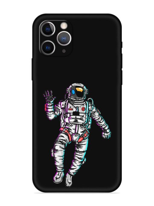 Spaceman Embossed Soft Silicone Case for Apple Iphone 12 Pro Max Zapvi