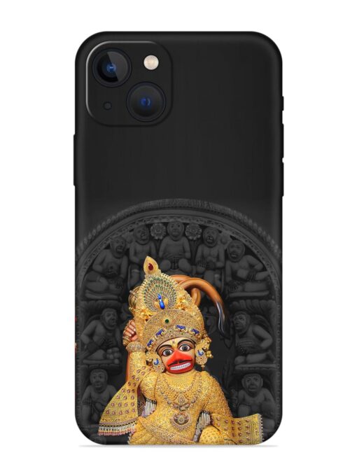 Indian Gold Hanuman Embossed Soft Silicone Case for Apple Iphone 13 Zapvi