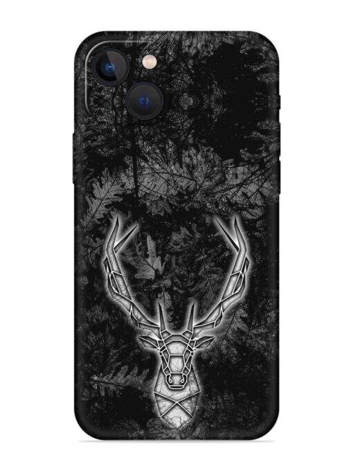 Ancient Deer Embossed Soft Silicone Case for Apple Iphone 13 Zapvi