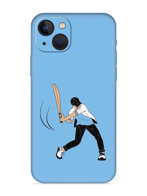 Cricket Gully Boy Embossed Soft Silicone Case for Apple Iphone 13 Mini Zapvi