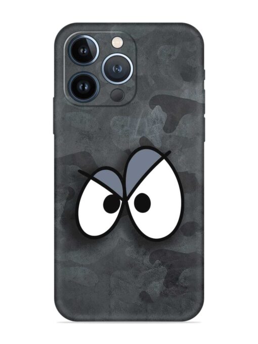 Big Eyes Night Mode Embossed Soft Silicone Case for Apple Iphone 13 Pro Max Zapvi