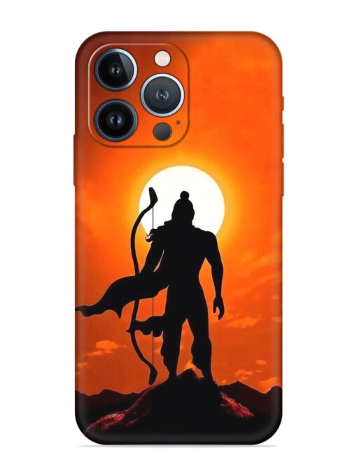 Shree Ram Embossed Soft Silicone Case for Apple Iphone 13 Pro Max Zapvi