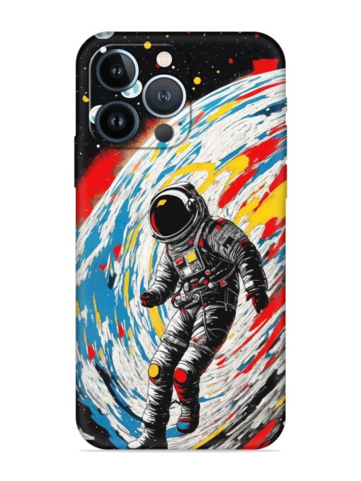 Astronaut Art Embossed Soft Silicone Case for Apple Iphone 13 Pro Max Zapvi