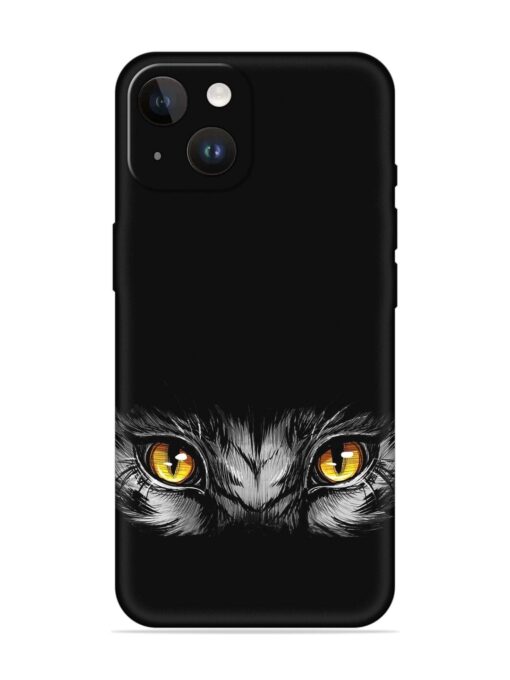 Scary Eye Embossed Soft Silicone Case for Apple Iphone 14 Zapvi