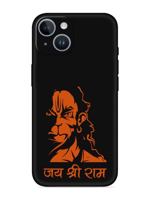 Angry Hanuman Embossed Soft Silicone Case for Apple Iphone 14 Plus Zapvi