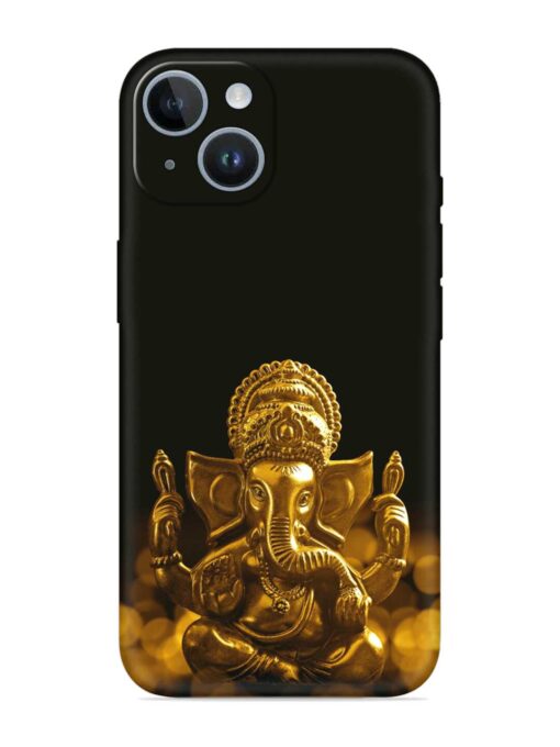 Lord Ganesha Indian Festival Embossed Soft Silicone Case for Apple Iphone 14 Plus Zapvi