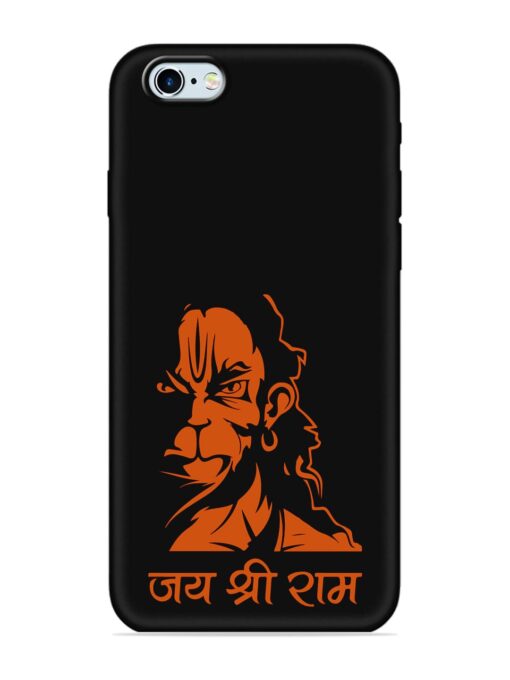 Angry Hanuman Embossed Soft Silicone Case for Apple Iphone 6 Zapvi