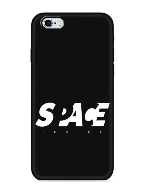 Space Typography Art Embossed Soft Silicone Case for Apple Iphone 6 Zapvi