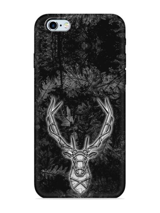 Ancient Deer Embossed Soft Silicone Case for Apple Iphone 6 Zapvi