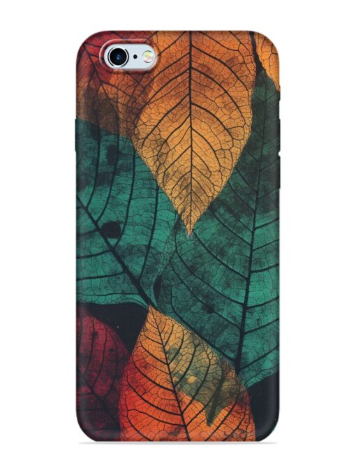 Leaves Artwork Embossed Soft Silicone Case for Apple Iphone 6 Zapvi